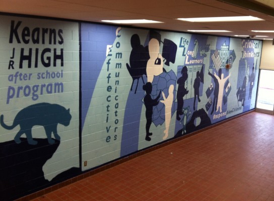 Kearns Junior High School – Mural and Mosaics