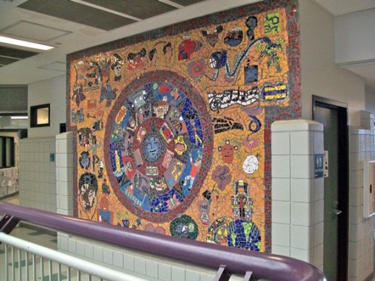Horizonte School and Latinas Adelante – Mosaic Mural