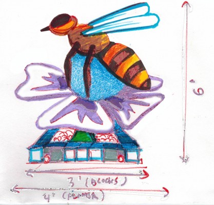 Bee Sketch